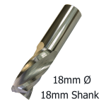 18mmØ Downcut Spiral x 72mm x 18mm- 3 Flute  